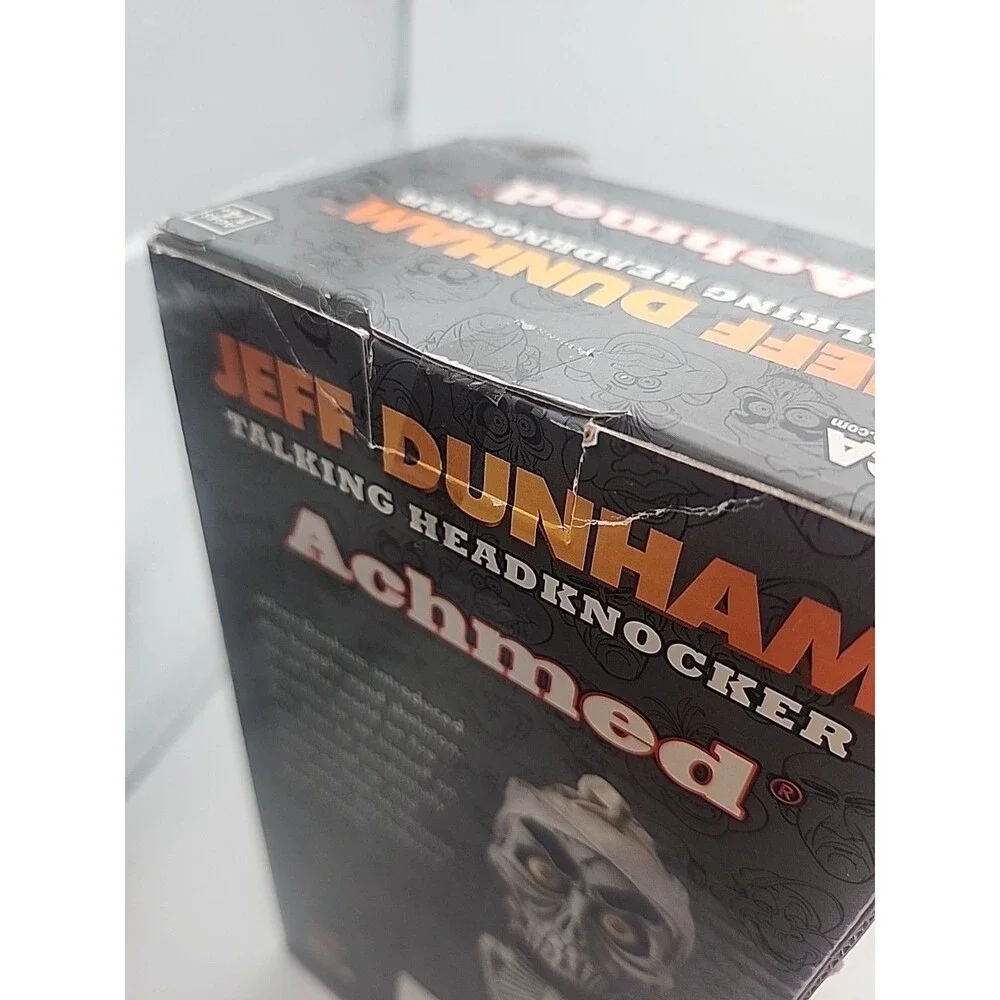 Lot of 3 NEW Jeff Dunham Headknocker Talking / Walter & Achmed & Peanut / NECA